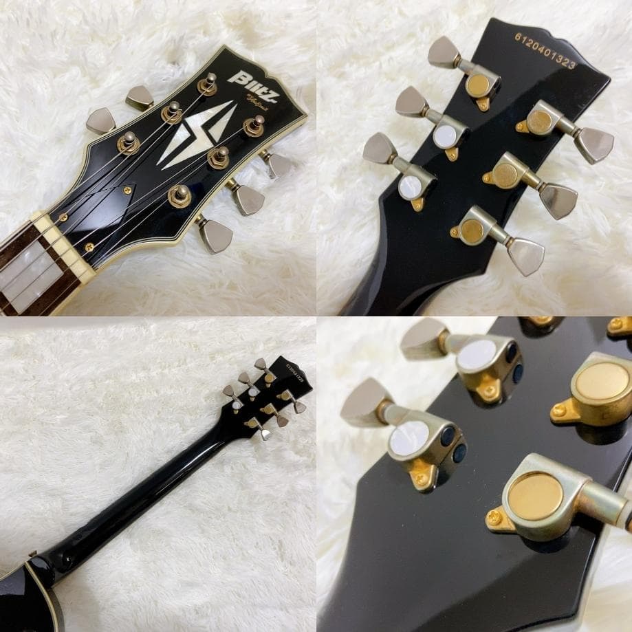 BLITZ BLP-CST レスポール カスタム ブラック ぼっちざろっく