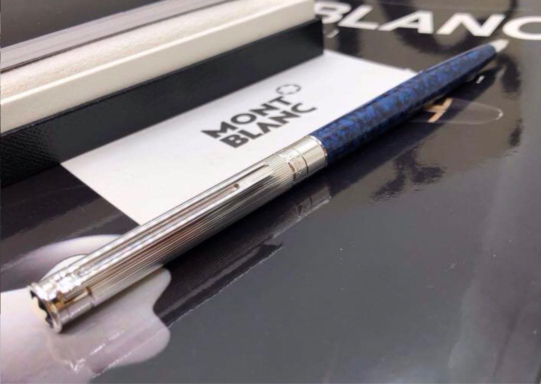 モンブラン　未使用！幸運を呼び寄せる！入手困難逸品ラピスデザイン★ノブレスドゥエ