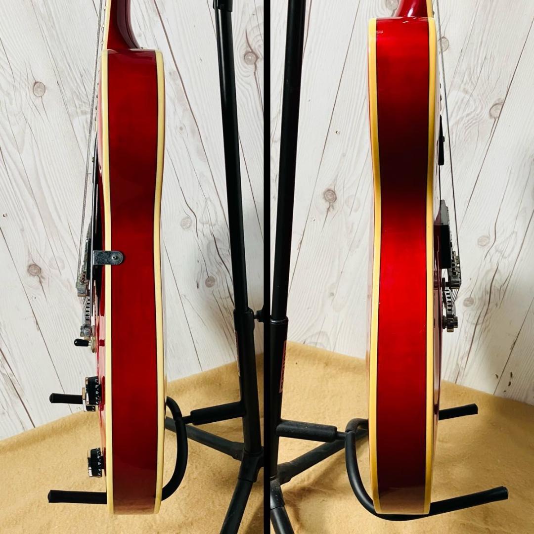 Tony Smith セミアコ ハードケース付き レッド ギター ES-335