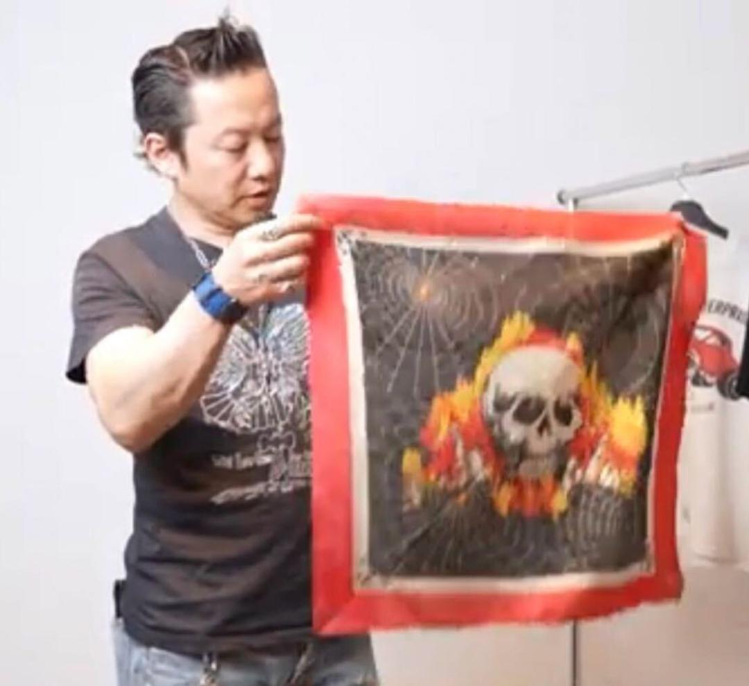 USA製 美品 80s ヴィンテージ バンダナ 幹田卓司 所有モデル 409P▲