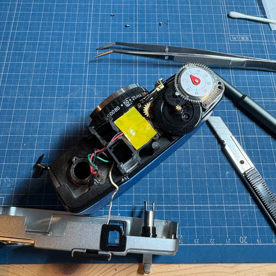 OLYMPUS PEN EE-3 ディープブルー【整備済完動品】