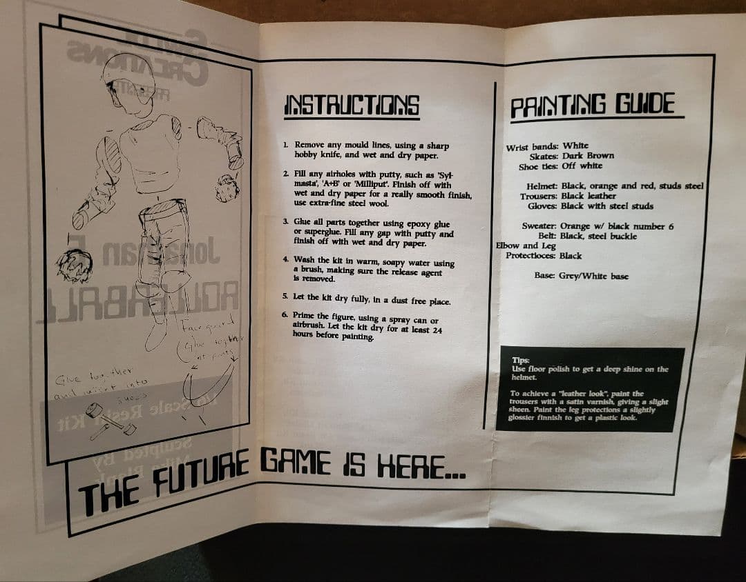 【新春セール】1/6海外ガレージキット「ローラーボール ジョナサンE」