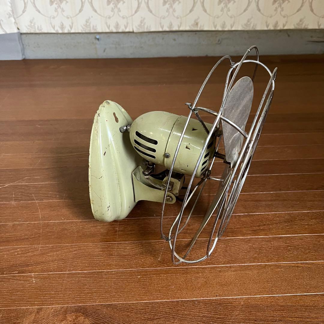 【アンティーク】昭和レトロ 扇風機 スチール ファン アイアン インダストリアル