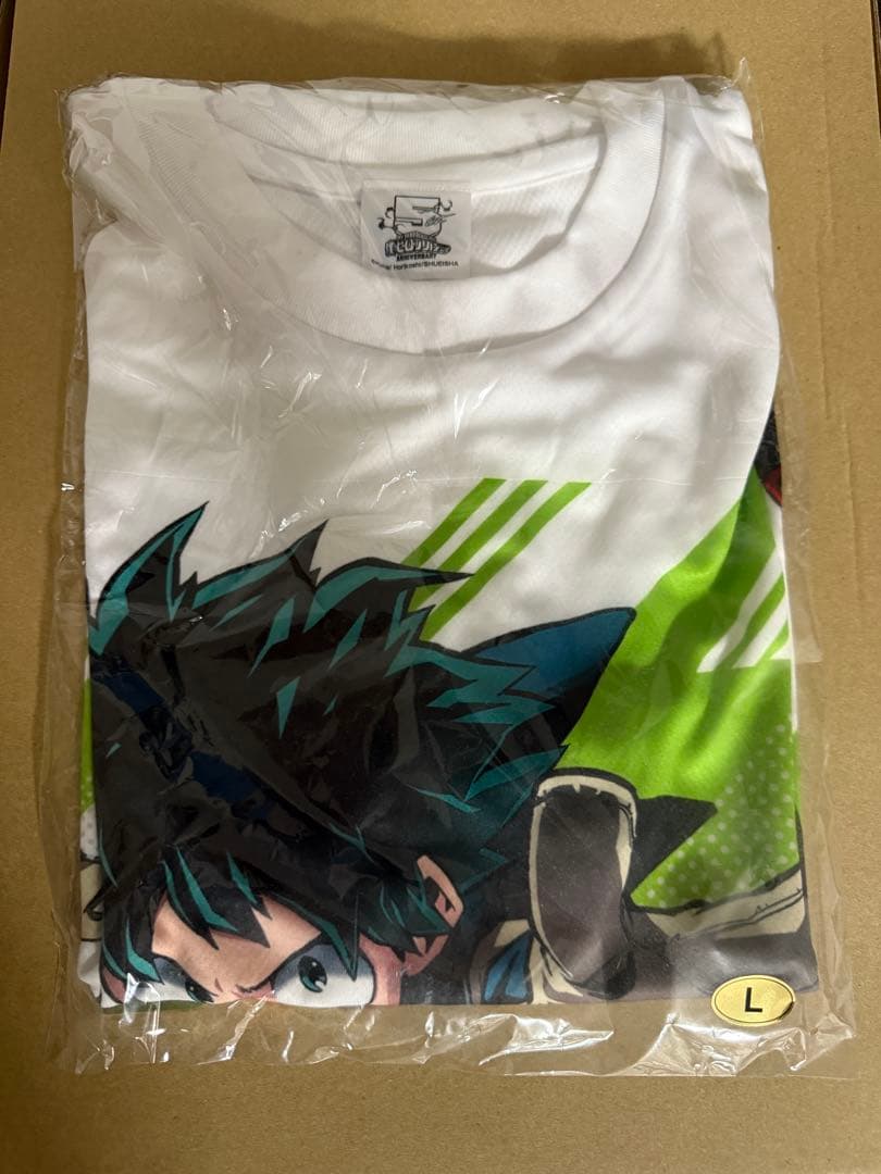 僕のヒーローアカデミア　ヒロアカ　受注生産　緑谷出久　デク　Tシャツ　5周年