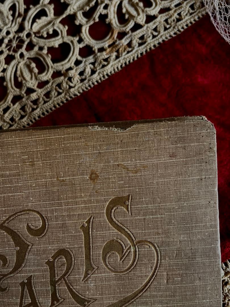 ◆フランスアンティーク｜希少パリ1900年代写真集フォトグラフ洋書白黒風景