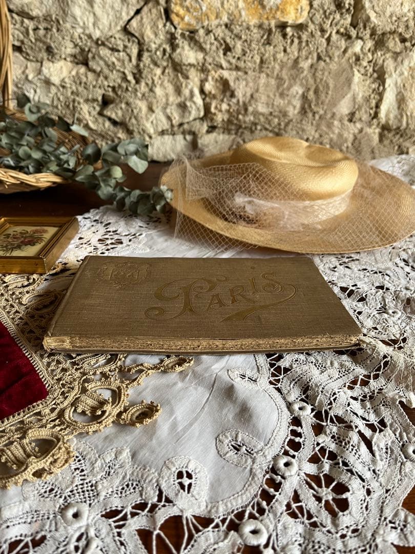 ◆フランスアンティーク｜希少パリ1900年代写真集フォトグラフ洋書白黒風景