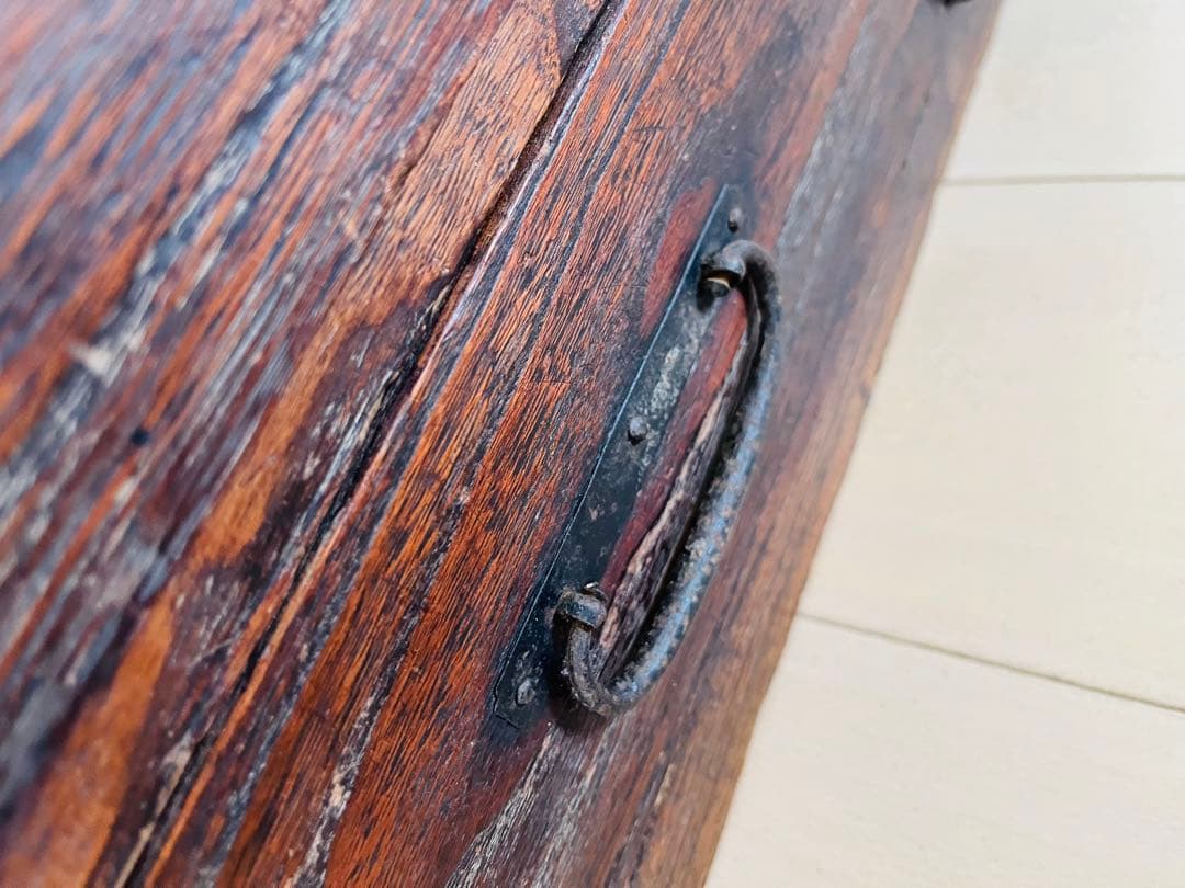 アンティーク　古い木味、テレビボード　テレビ台　ドロワー　サイドボード　薬箪笥