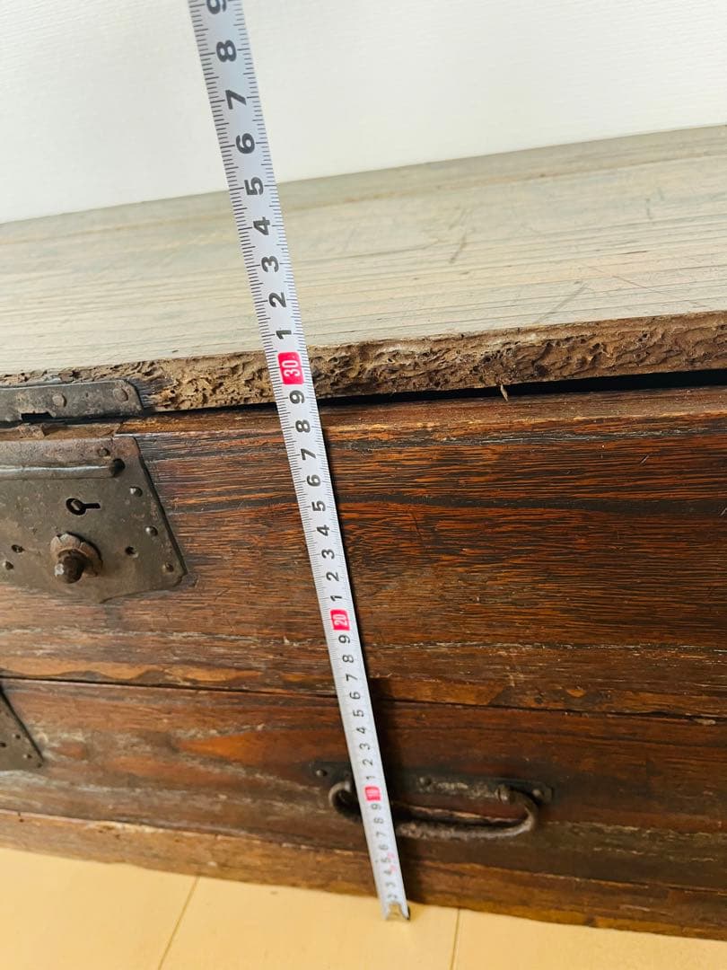 アンティーク　古い木味、テレビボード　テレビ台　ドロワー　サイドボード　薬箪笥