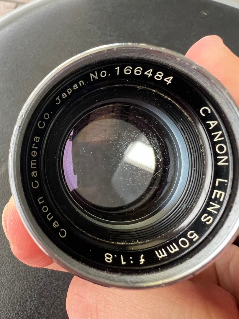 Canonレンジファインダーフィルムカメラ、レンズセット中古品