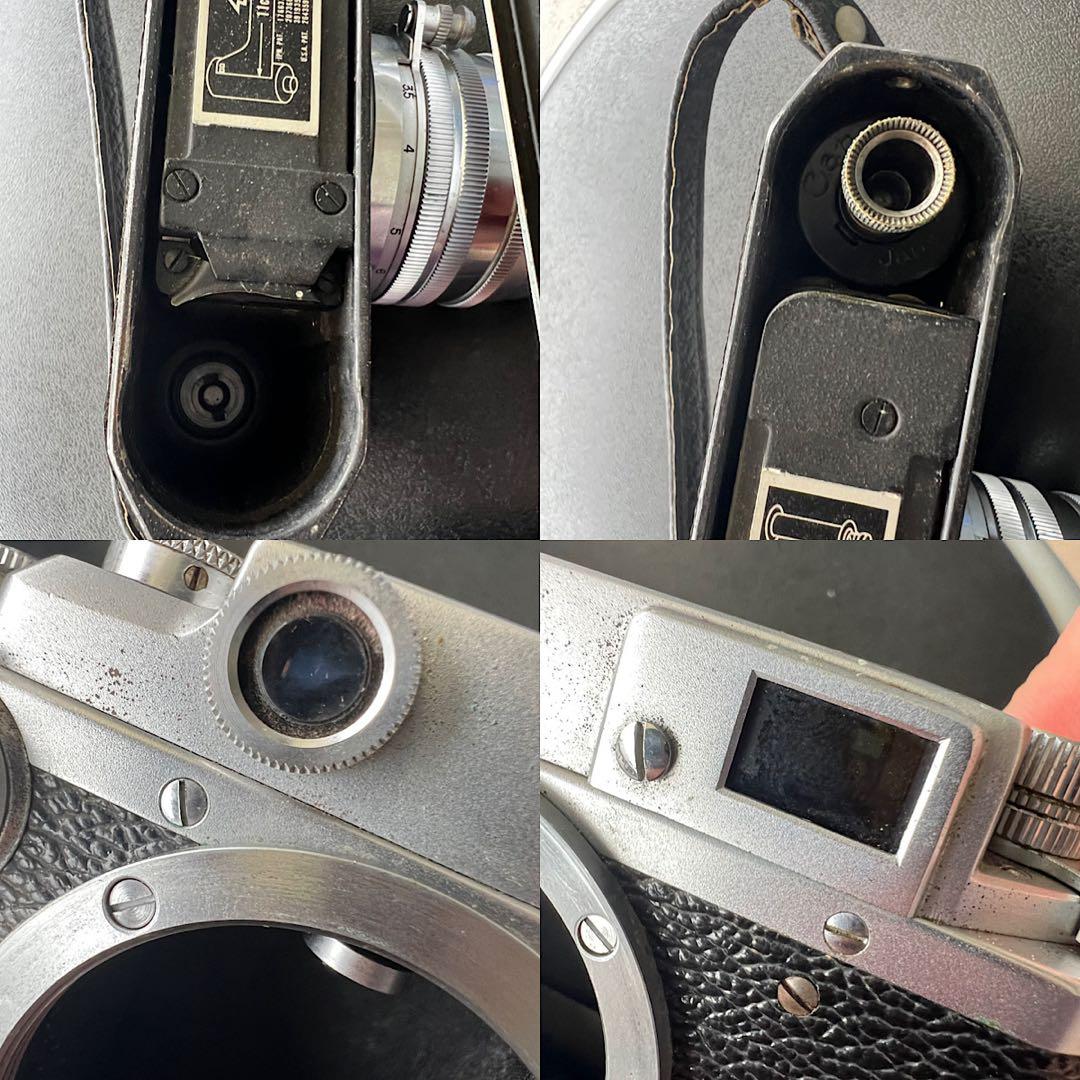 Canonレンジファインダーフィルムカメラ、レンズセット中古品