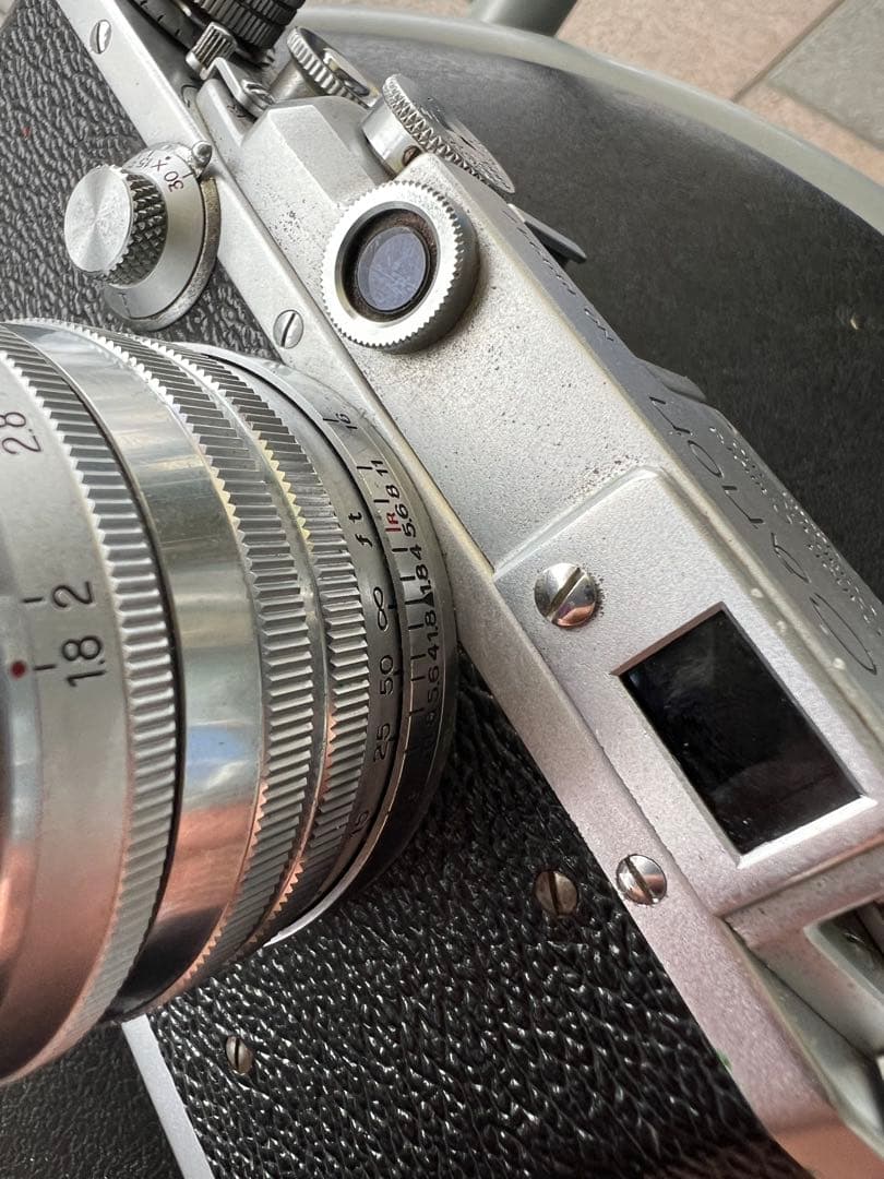 Canonレンジファインダーフィルムカメラ、レンズセット中古品