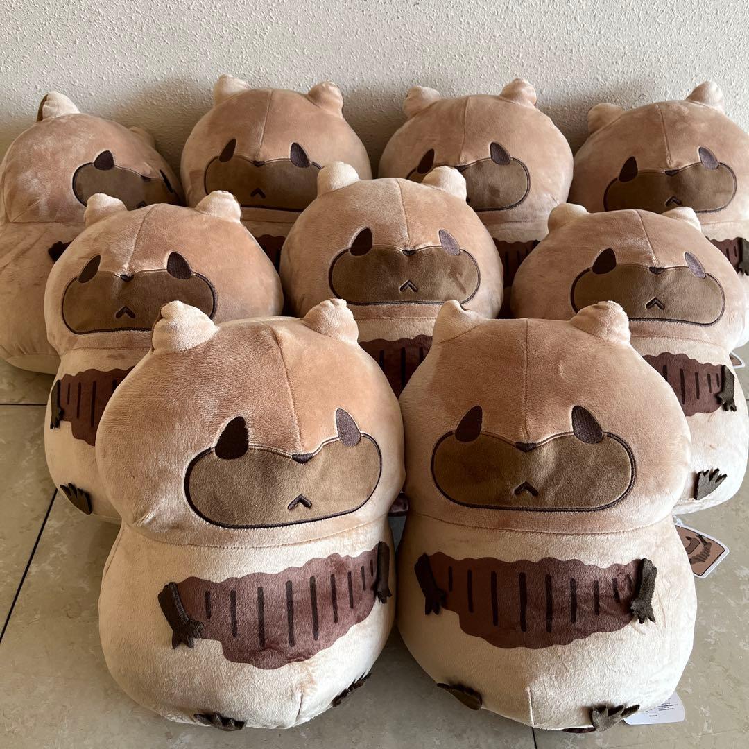 嗚呼、たぬきはもうだめです BIGぬいぐるみ ナムコ限定　9個セット　まとめ売り