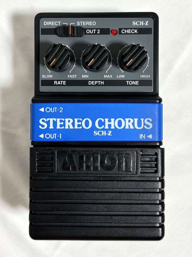 動作確認済】ARION エフェクター ステレオコーラス SCH-Z