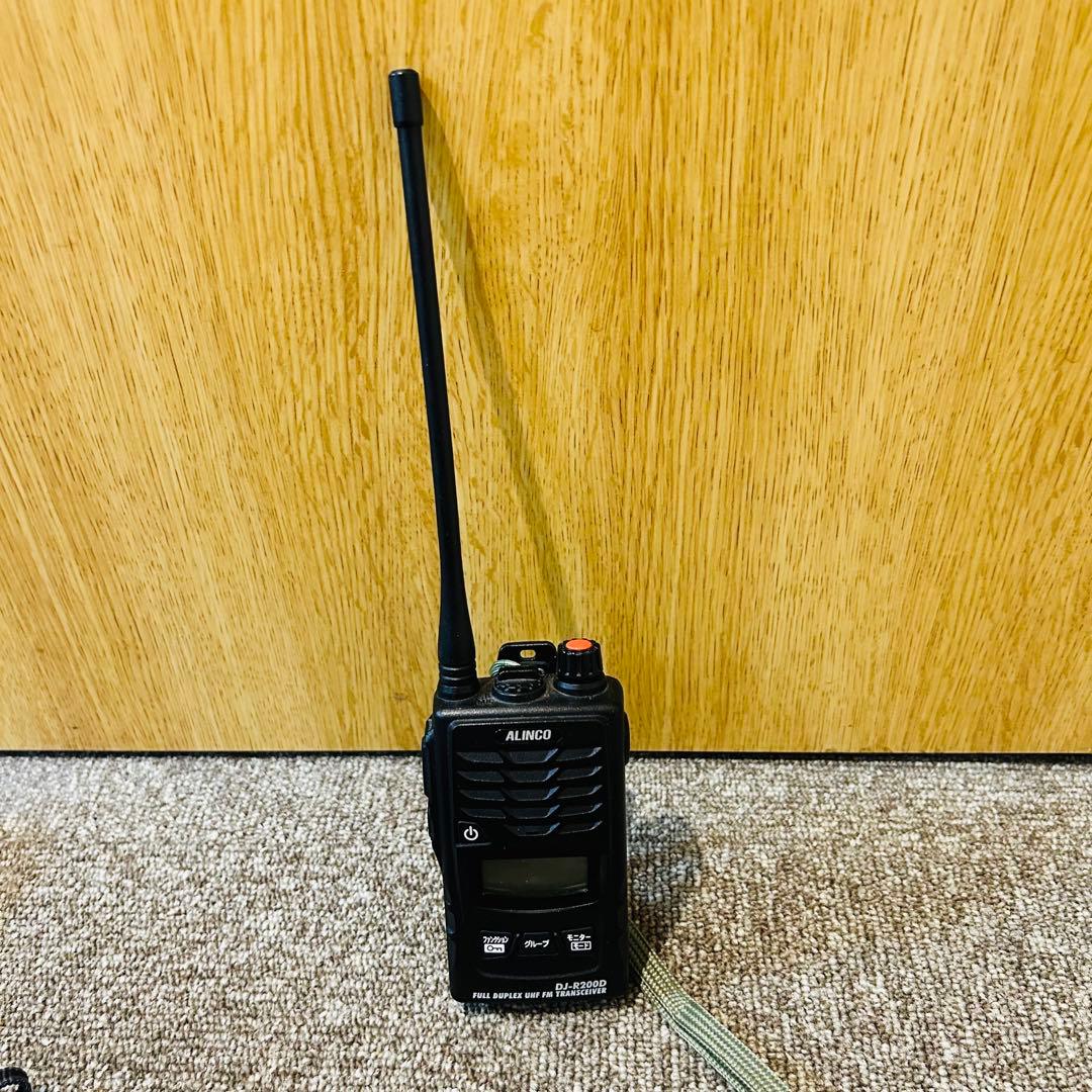 ALINCO DJ-R200D 特定小電力無線　中継器機能付き