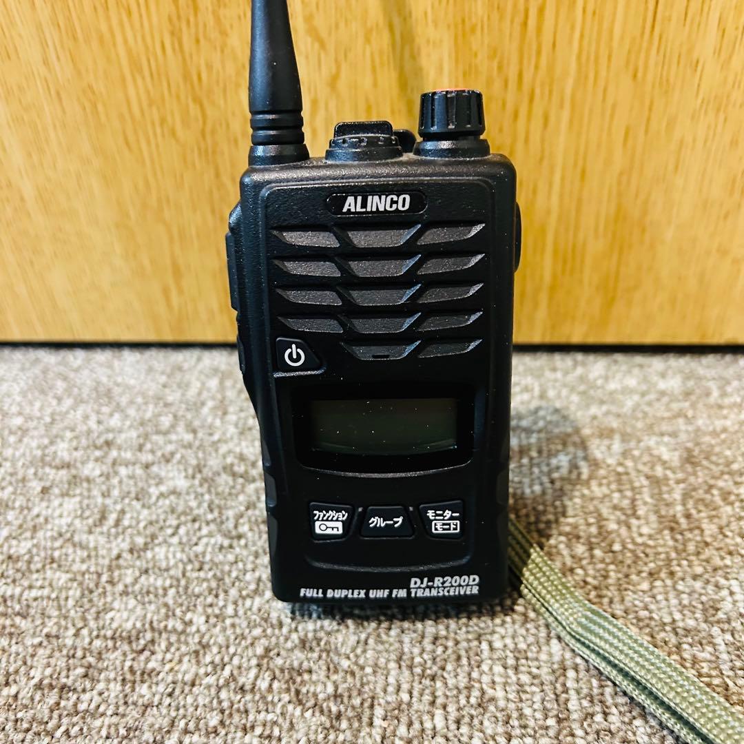 ALINCO DJ-R200D 特定小電力無線　中継器機能付き