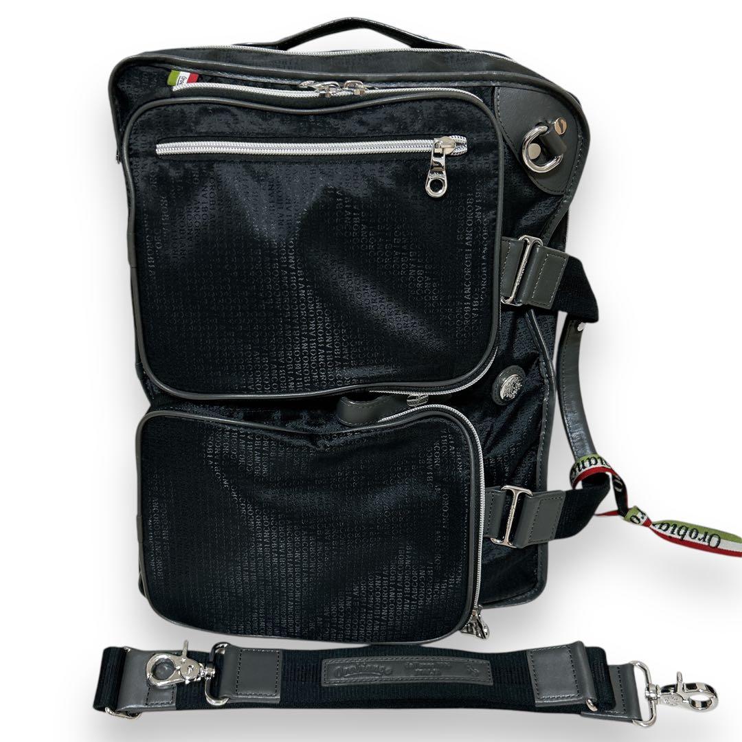 極美品 オロビアンコ 3way 総柄 ブリーフケース ビジネスバッグ 仕事 通勤