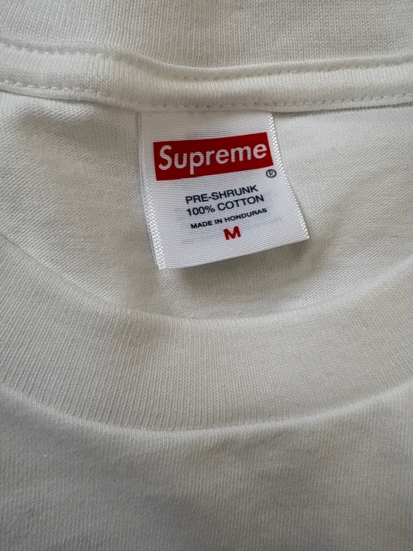 Supreme Crest Tee Whiteシュプリーム クレスト Tシャツ