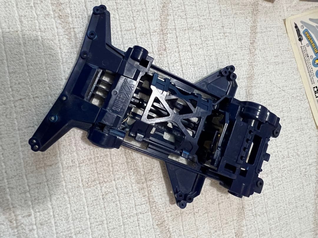 エアロミニ四駆各種、スーパーXシャーシ、VSシャーシ