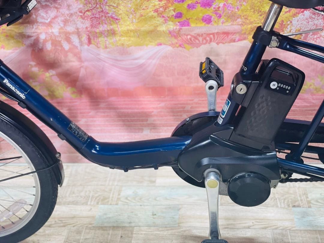 K2336 電動自転車パナソニック ギュット 子供乗せ 20インチ 送料無料