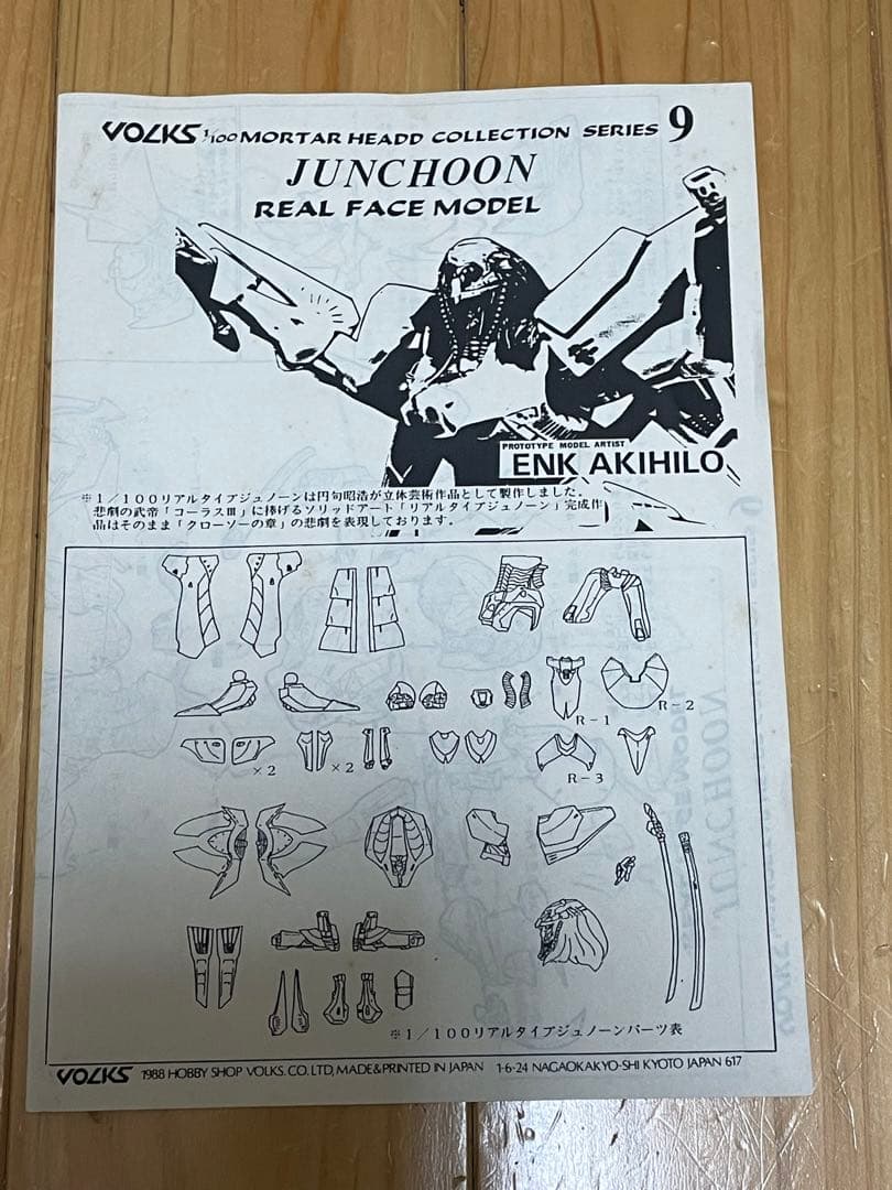 ボークス　1/100リアルタイプジュノーン