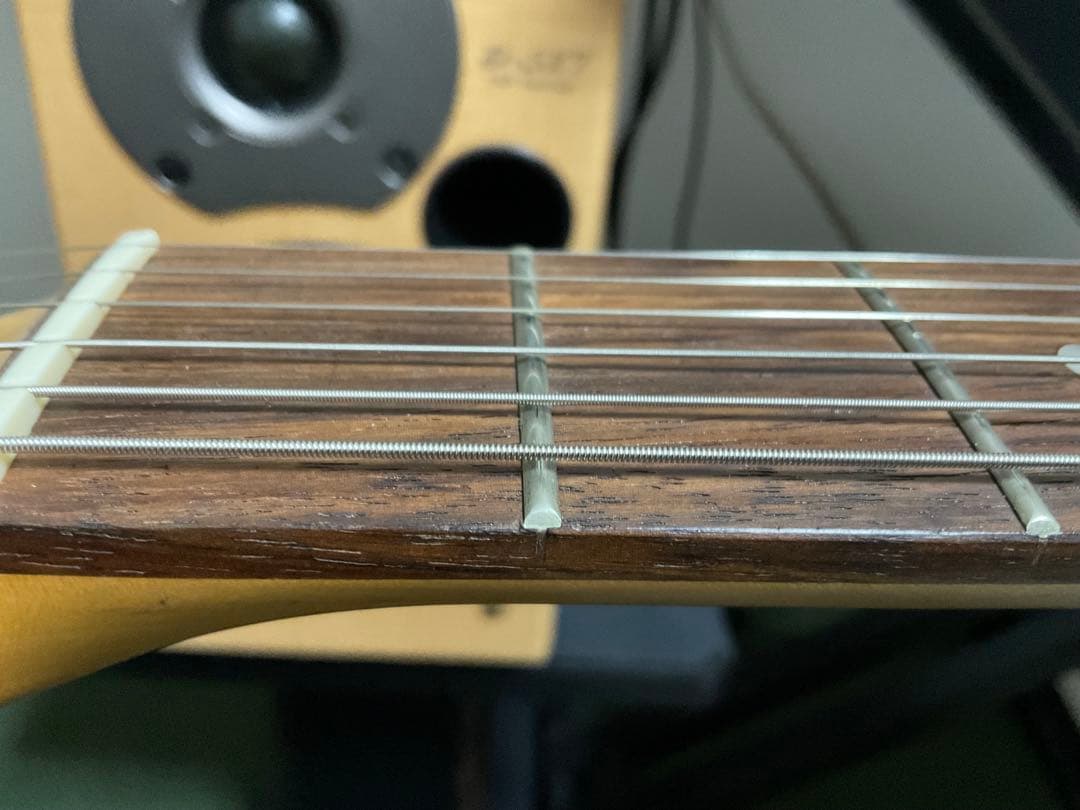 ストラトキャスター　タイプ　マットブルー