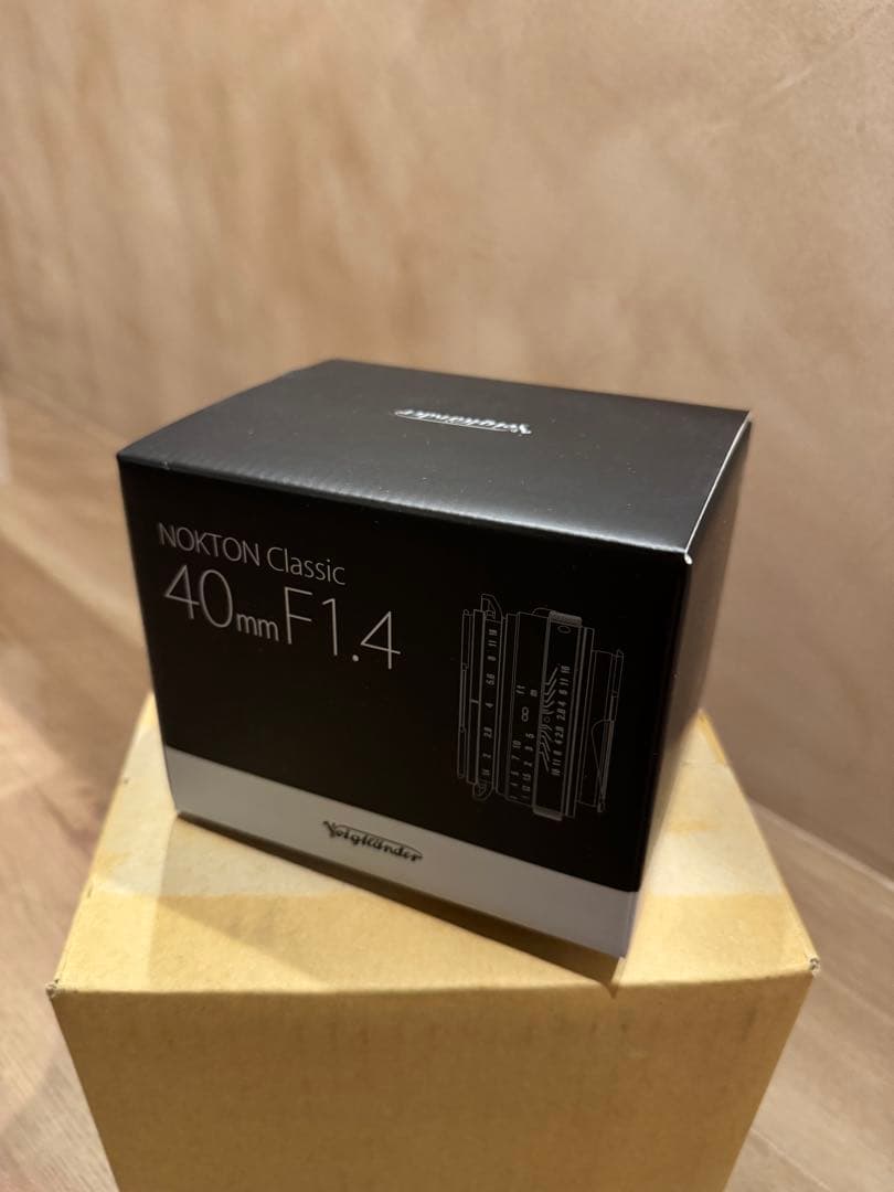 新品保証書付き NOKTON classic 40mm F1.4 MC