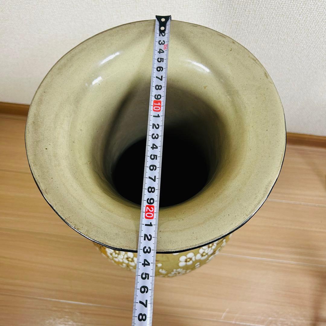 【希少】　九谷焼？　大型壺　花瓶　ヴィンテージ