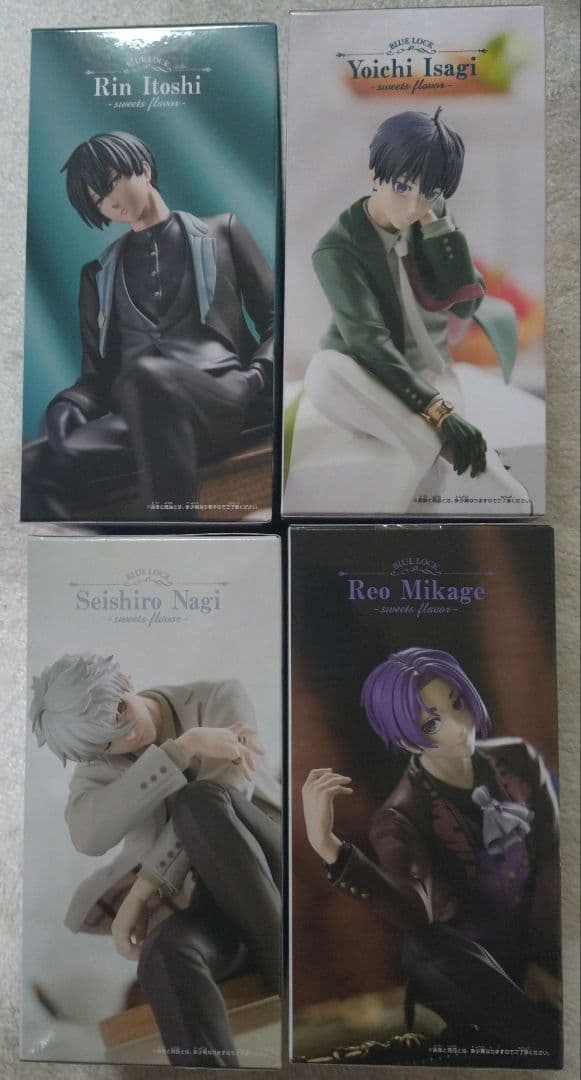 【ブルーロック】フィギュア４体セット