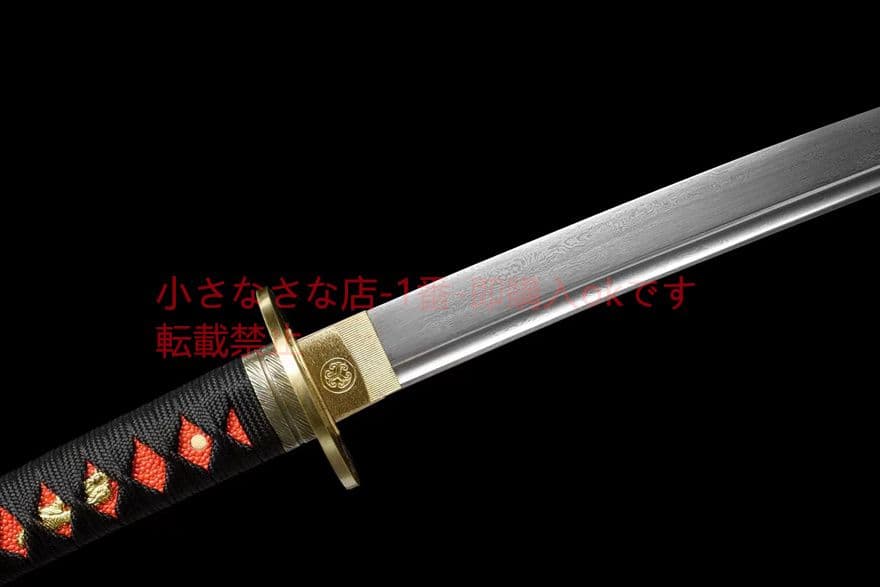 文様鋼武士刀【幽冥狂獅子】 古兵器 武具　刀装具　日本刀　模造刀 居合刀