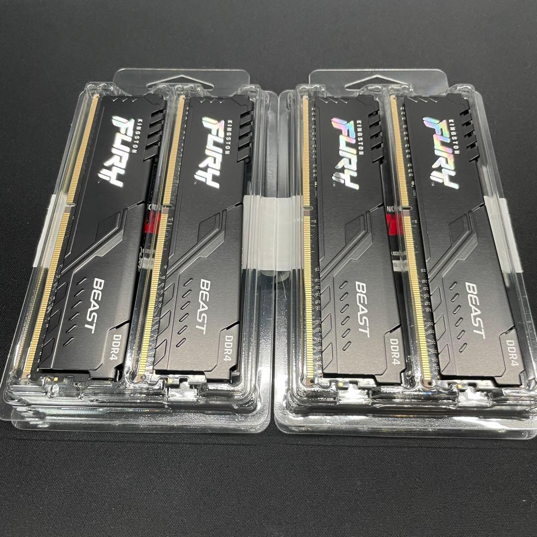 Kingston FURY BEAST 3200MHz DDR4 8GB‪✕‬4