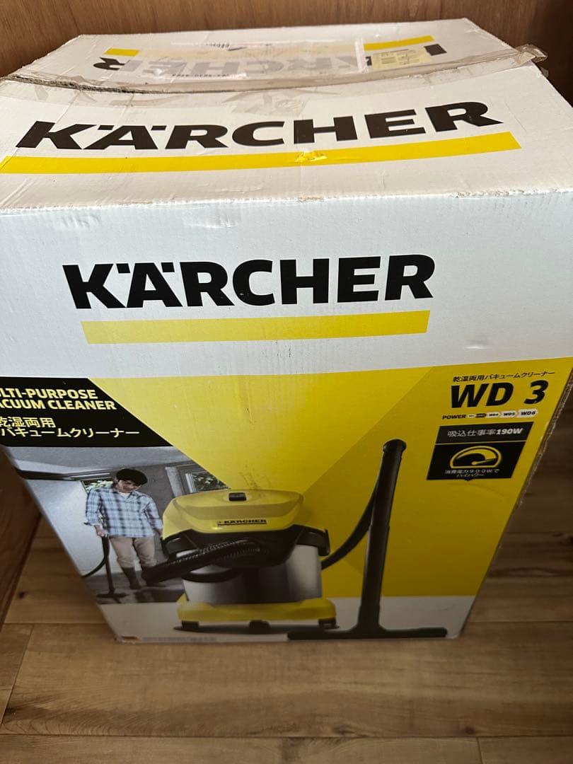 KARCHER 乾湿バキュームクリーナー　WD3