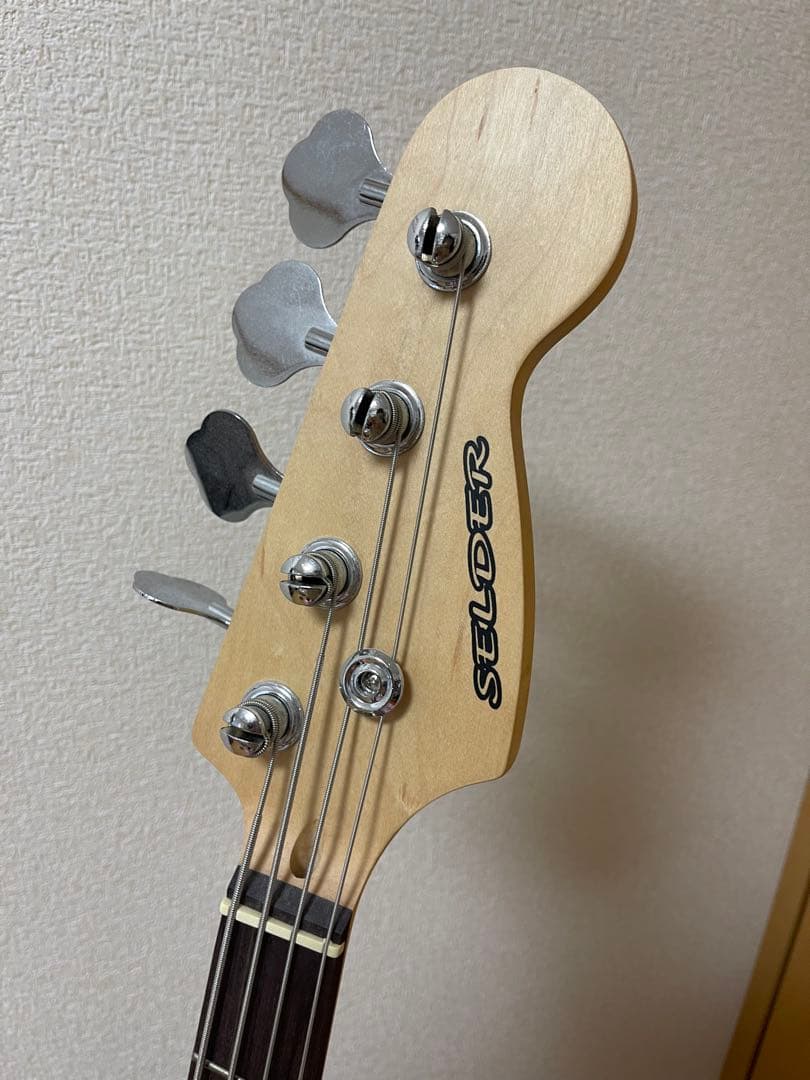 SELDER エレキベース 付属品あり ほぼ未使用 美品 赤鼈甲ピックガード