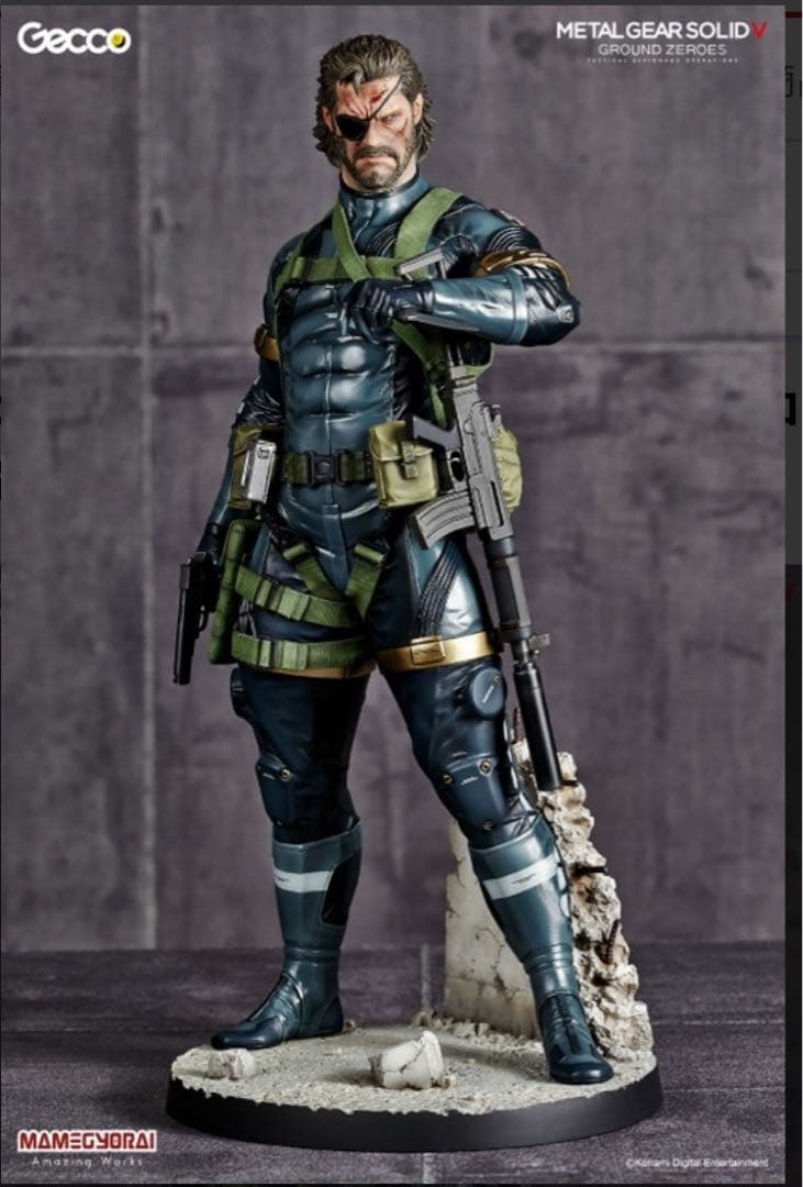 gecco メタルギアソリッドV グラウンドゼロズ　スネーク　検品開封のみ