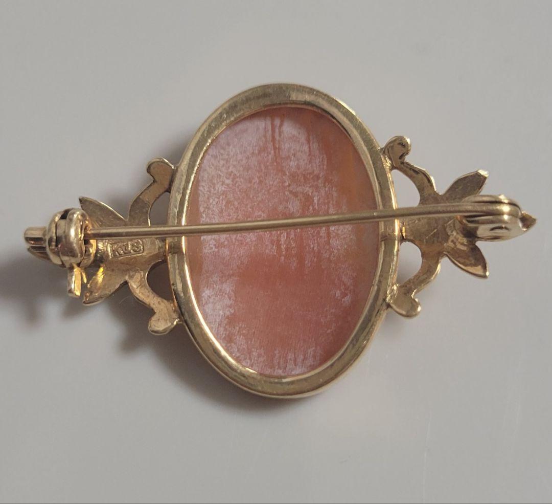 カメオスタイル 　K18　ブローチ