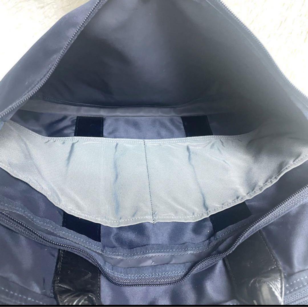 【美品】ポーター Porter ブリーフケース 3way ビジネスバッグA4濃紺