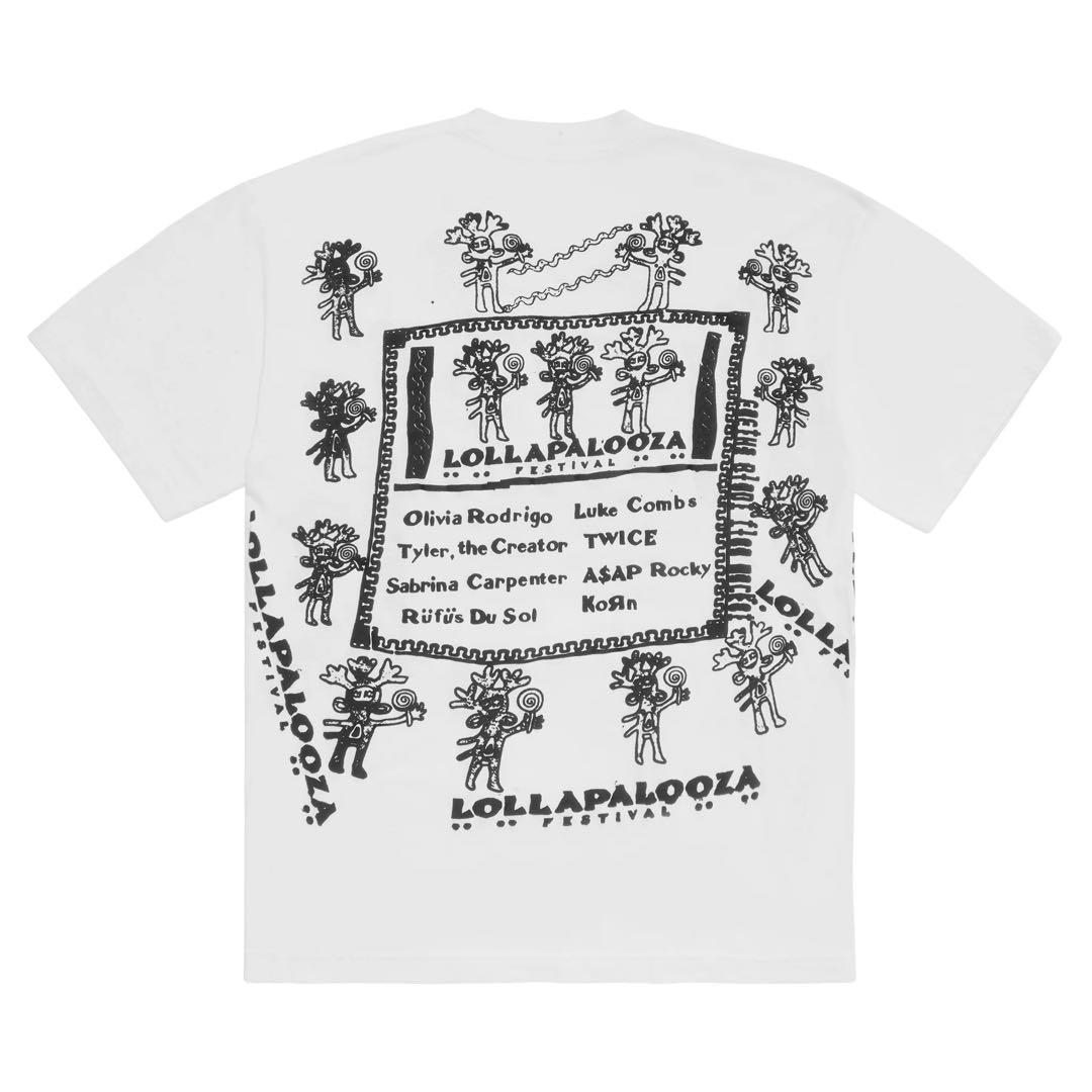 Lollapalooza × CPFM White Lineup Tee M
