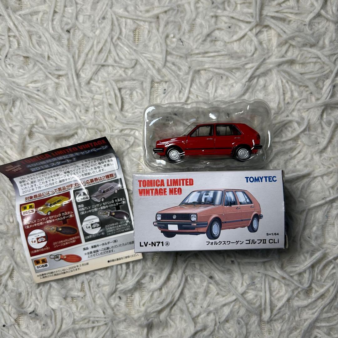 LV-N71 tomy tec フォルクスワーゲン ゴルフ トミカ　ミニカー