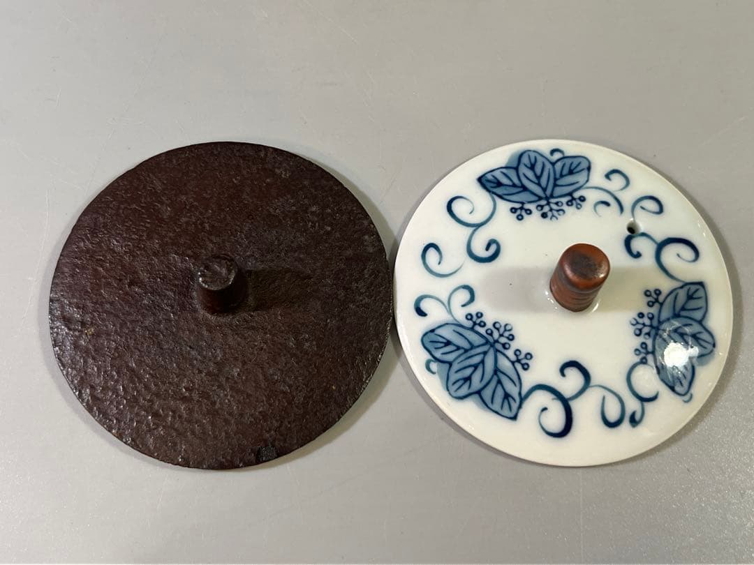 DT758 鉄瓶 銚子 替蓋付 共箱 美品