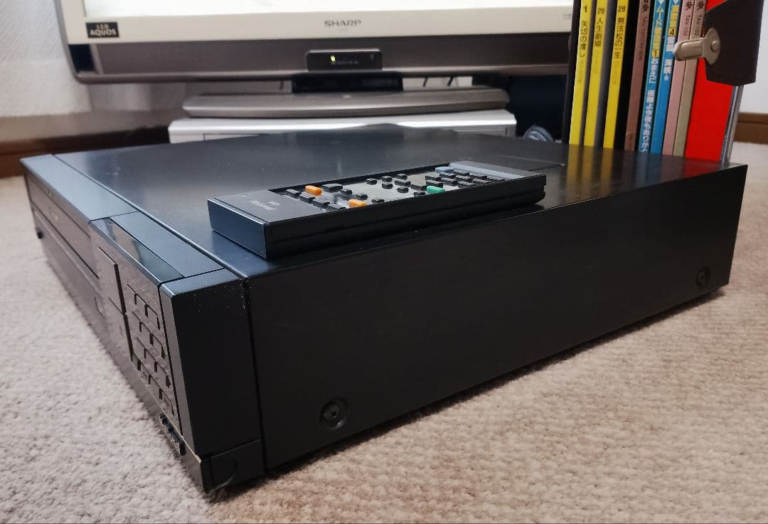 ★美品 National DP-830 VHD プレイヤー カラオケ ソフト付き