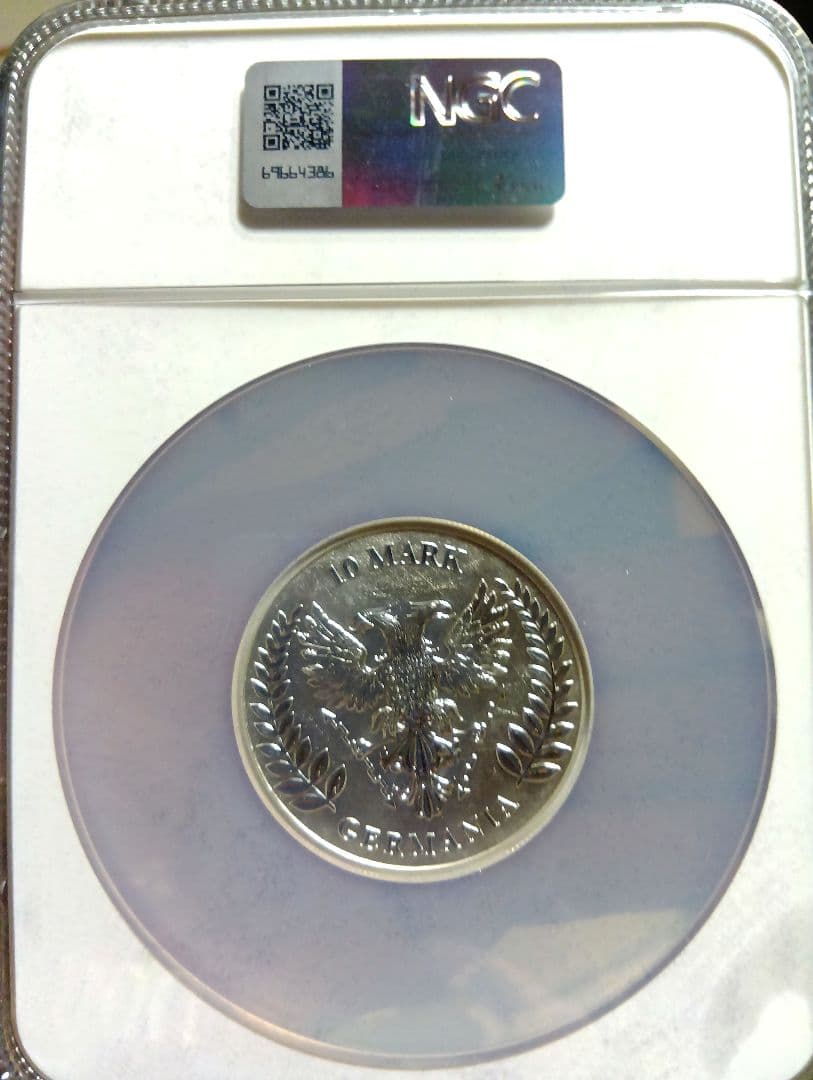 NGC 2025 MS70 ゲルマニア 2オンス 銀貨 希少　1000枚限定