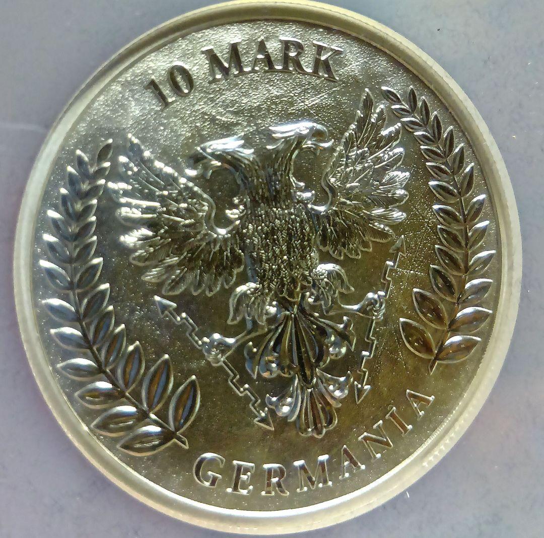 NGC 2025 MS70 ゲルマニア 2オンス 銀貨 希少　1000枚限定