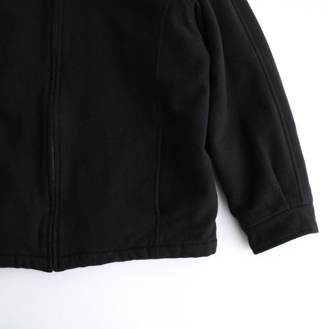 JOHN HENRY 中綿入りウールジャケット 黒 ブラック M