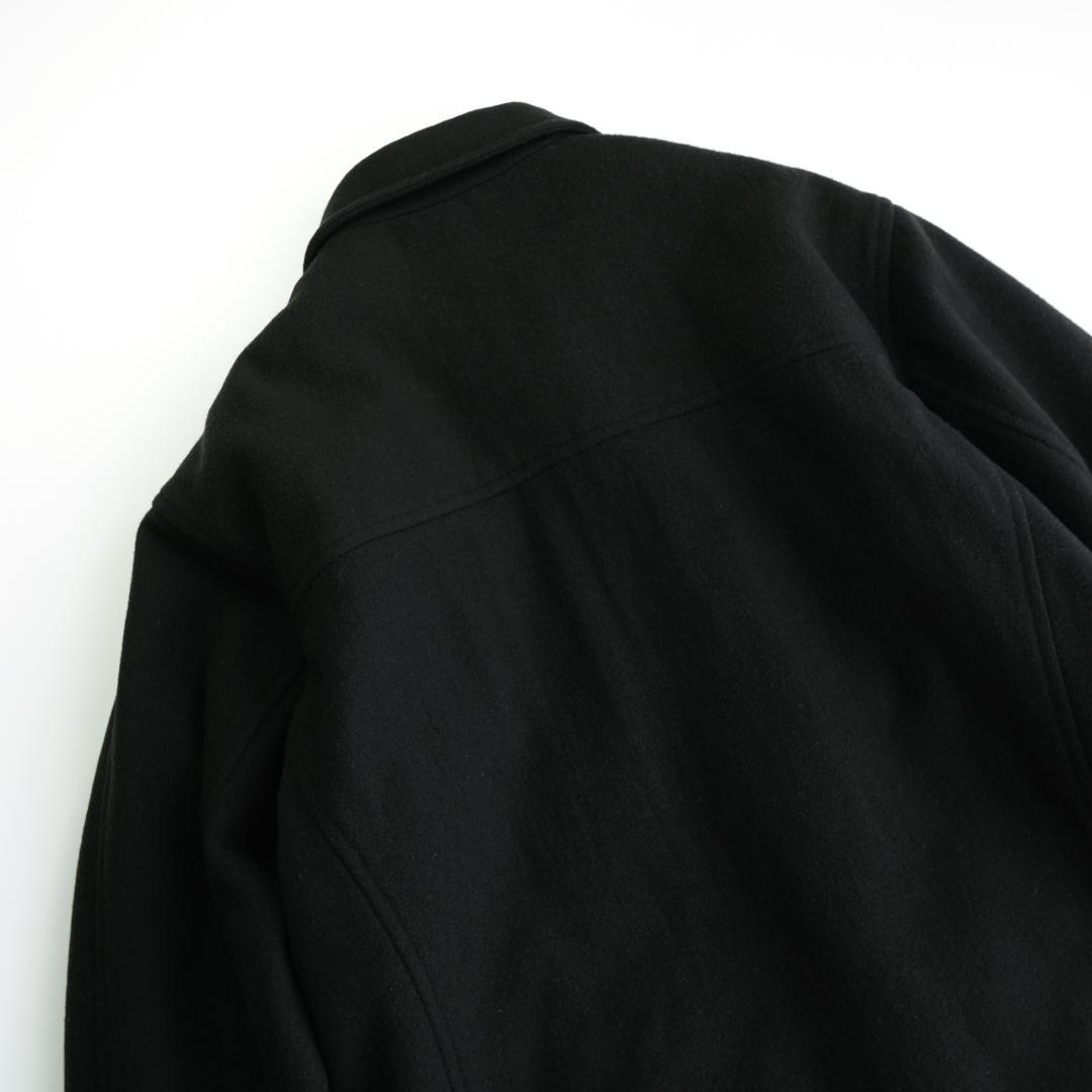 JOHN HENRY 中綿入りウールジャケット 黒 ブラック M