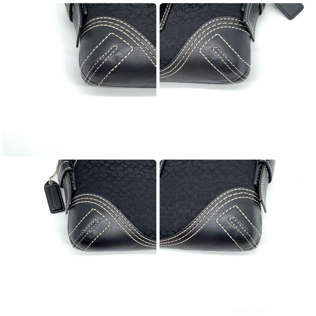 未使用級✨COACH コーチ ソーホー シグネチャー ワンショルダーバッグ 黒