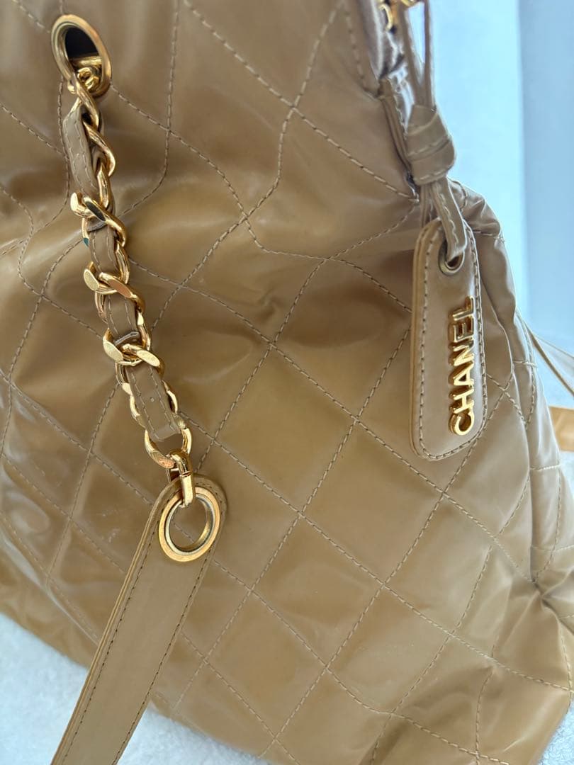 【ギャランティカードつき】CHANEL ベージュ マトラッセ