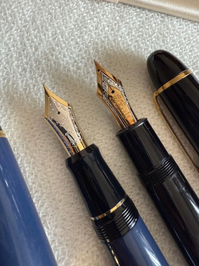 パイロット万年筆カスタム漆　紺青