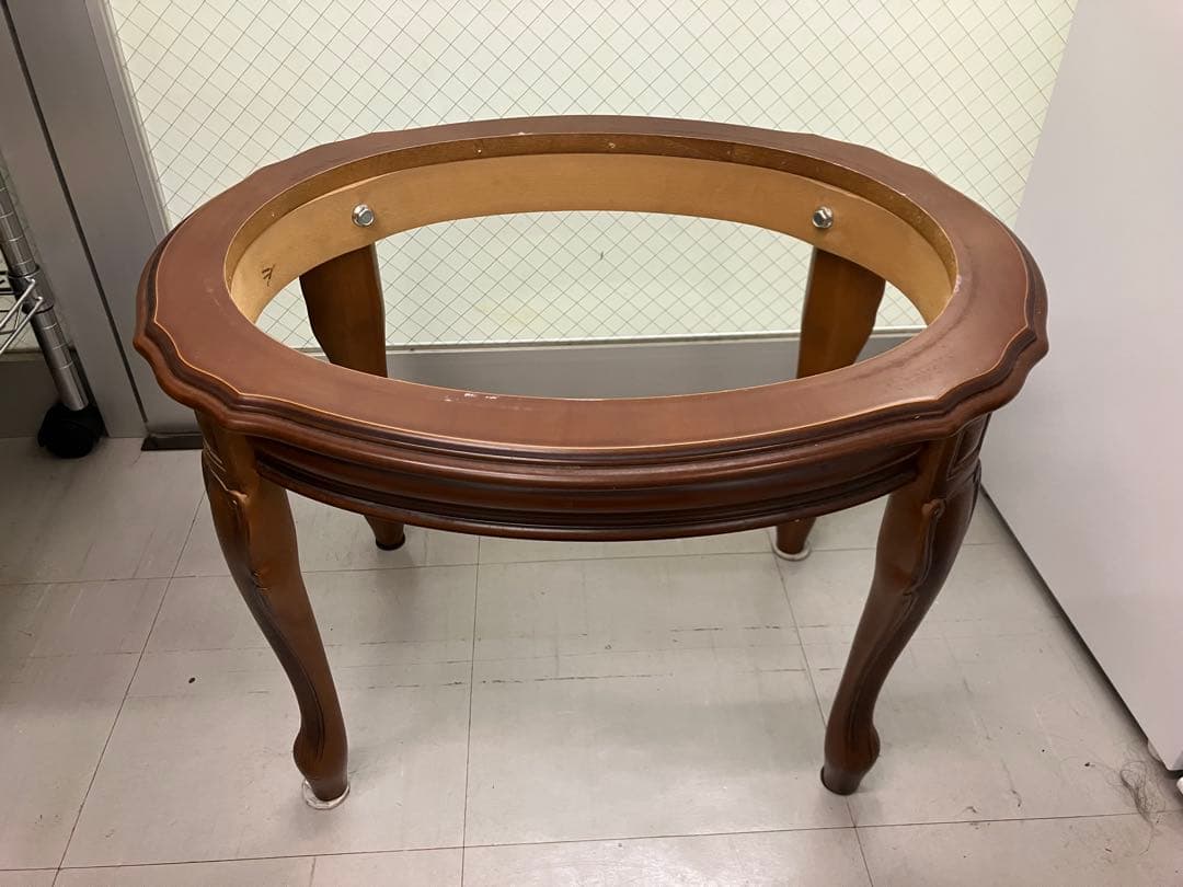 イタリア製/アンティーク調/レジンテラゾー/猫脚