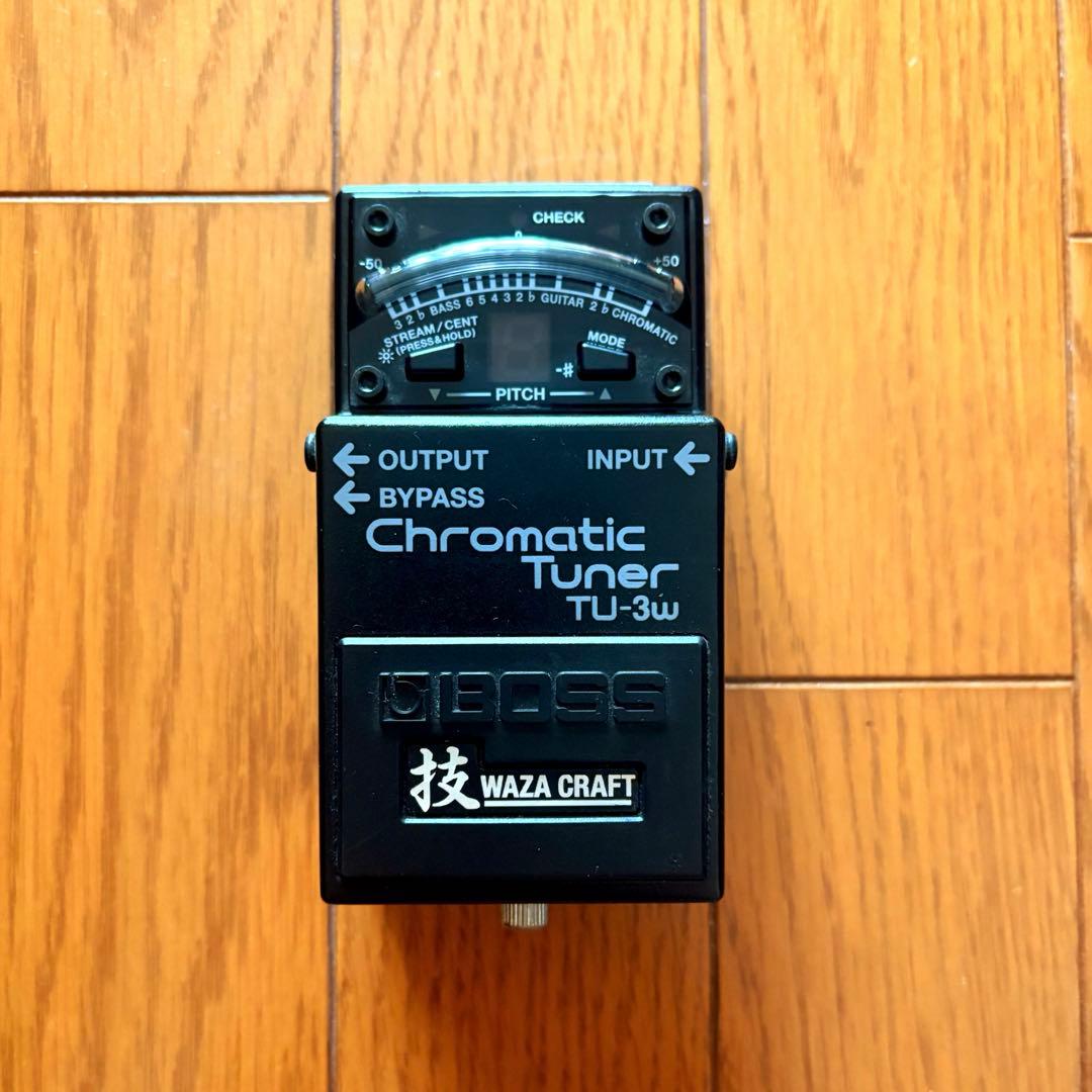 BOSS TU-3w クロマチックチューナー +a
