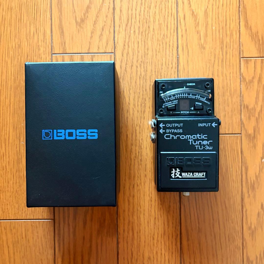 BOSS TU-3w クロマチックチューナー +a