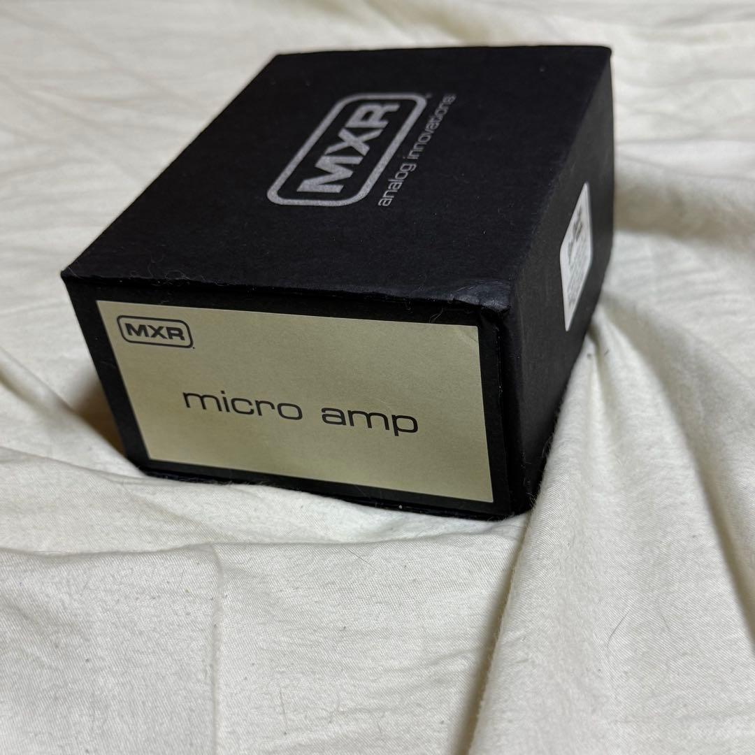 MXR Micro Amp M133 ブースター 自宅使用のみ 箱あり
